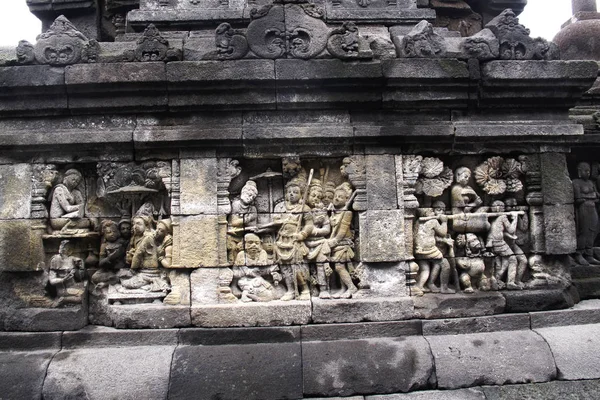 Borobudur-Tempel in Jogjakarta - Indonesien — Stockfoto