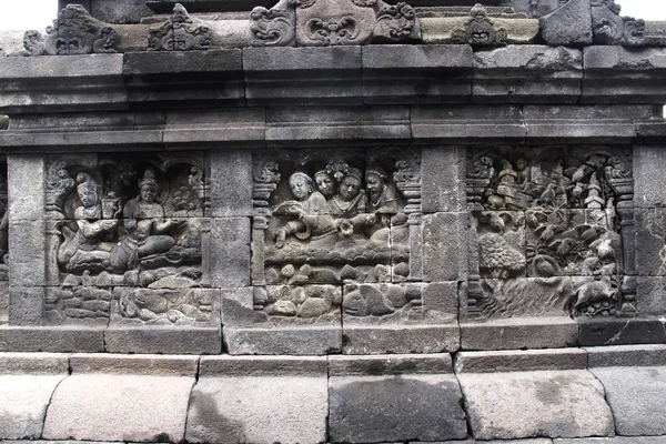 Borobudur-Tempel in Jogjakarta - Indonesien — Stockfoto