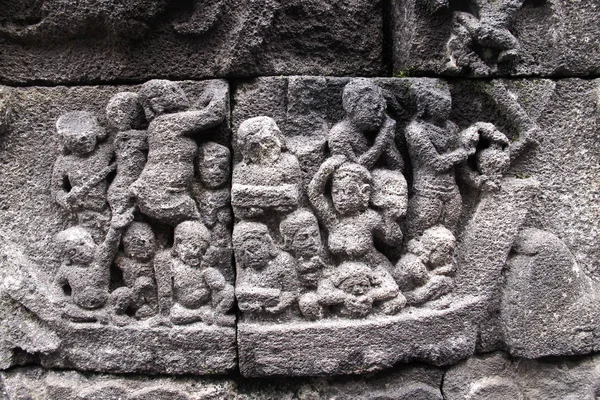 Templo Borobudur em Jogjakarta - Indonésia — Fotografia de Stock