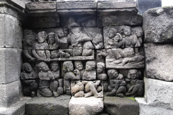 Borobudur Temple in Jogjakarta - Indonesia — Stok fotoğraf