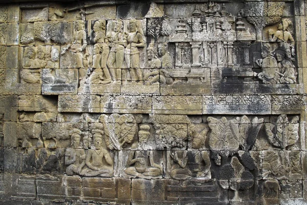 Temple Borobudur à Jogjakarta - Indonésie — Photo