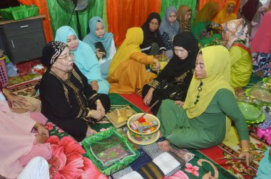 Tarakan - Endonezya, 6 Aralık 2018: Geleneksel Bugisnese Seremonisi 