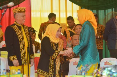 TARAKAN - INDONEZYA, 25 Temmuz 2018: APEKSI üyelerinin konukları APEKSI geçit töreninde