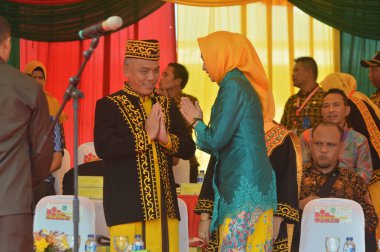 TARAKAN - INDONEZYA, 25 Temmuz 2018: APEKSI üyelerinin konukları APEKSI geçit töreninde