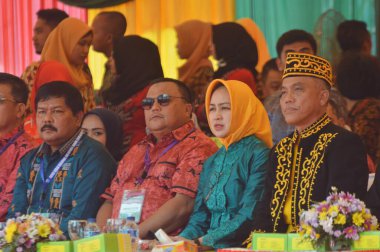 TARAKAN - INDONEZYA, 25 Temmuz 2018: APEKSI üyelerinin konukları APEKSI geçit töreninde