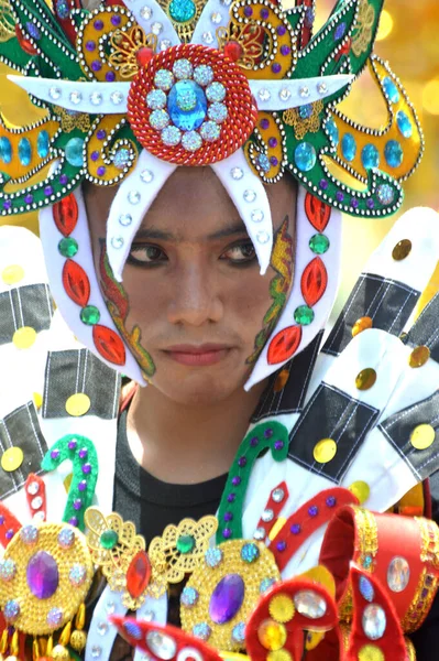 Tarakan Indonesia July 2018 Portrait Indonesian Men Wearing Modified Custom — Stock Photo, Image