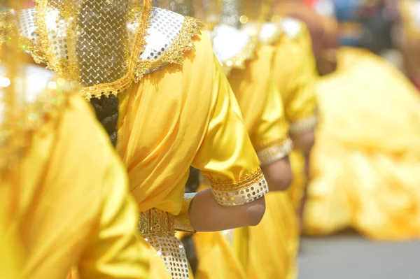 Tarakan Indonesia Juli 2018 Gedetailleerd Gebruik Van Indonesische Dansers Traditionele — Stockfoto