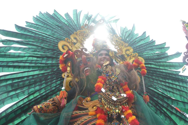 Tarakan Indonesia Července 2018 Portrét Krásné Indonéské Ženy Která Usmívá — Stock fotografie