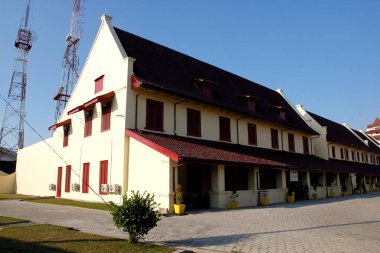 MAKASSAR - INDONESIA, 17 Mayıs 2012: Fort Rotterdam ilk olarak 1545 yılında Gowa Krallığı tarafından inşa edildi ve Hollanda tarafından yıkıldıktan sonra yeniden inşa edildi.
