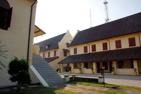 Makassar Indonesia Maj 2012 Fort Rotterdam Został Zbudowany 1545 Roku — Zdjęcie stockowe