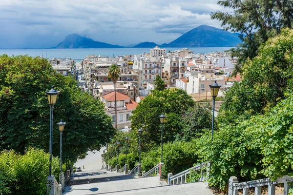 Hermosa vista del Monte Lycabettus en Atenas —  Fotos de Stock