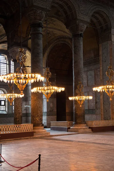 Hagia Sophia Muzeum Historická Bazilika Mešita Istanbulu Byl Postaven Byzantským — Stock fotografie