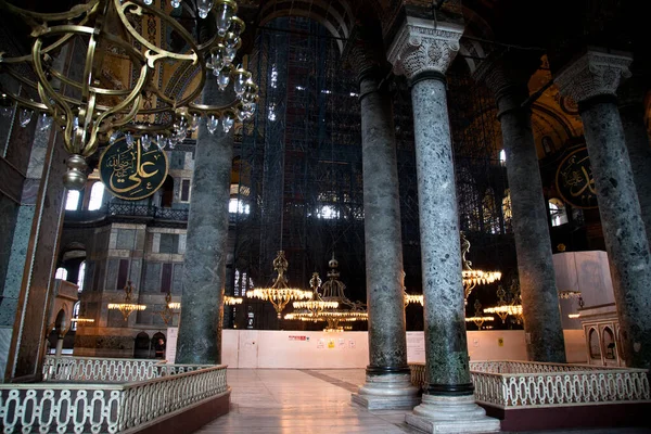 Hagia Sophia Museum Historical Basilica Mosque Istanbul Built Byzantine Emperor — Stock Photo, Image