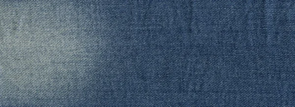 Tejido Vaqueros Algodón Azul Sin Costuras Textura Fondo Fondo Pantalla — Foto de Stock
