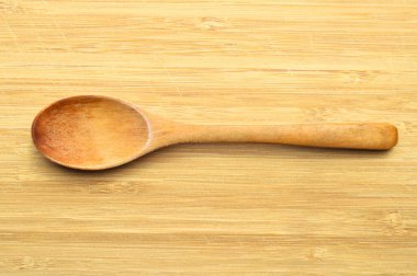Modern ve eski mutfaklar için geleneksel tahta kaşık, mutfak malzemeleri tahta kaşıklar