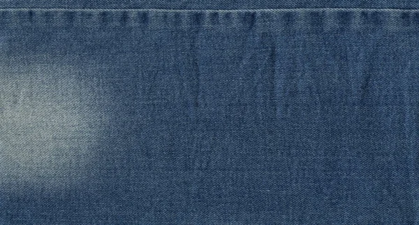 Szew Niebieski Dżinsy Bawełna Tkanina Tekstury Tło Tapety — Zdjęcie stockowe