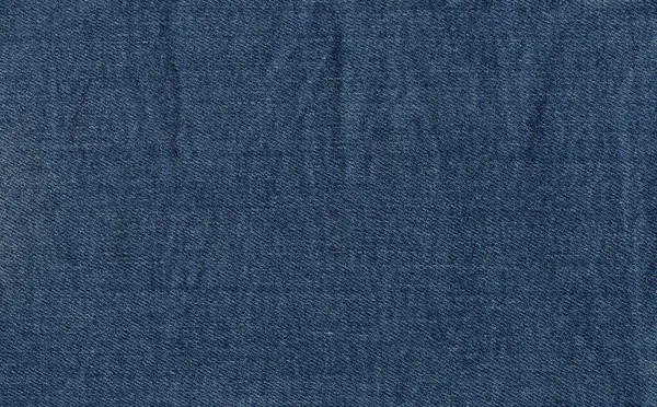 Sem Costura Azul Jeans Algodão Jeans Tecido Textura Fundo Papel — Fotografia de Stock