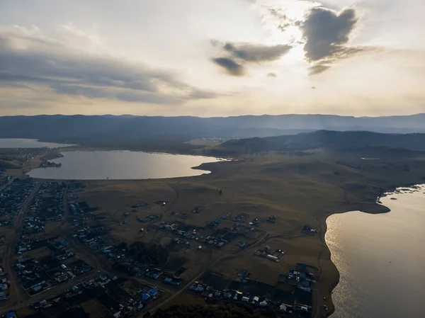 Montanhas nas proximidades do lago Bannoe, república Bashkortostan, Rússia — Fotografia de Stock