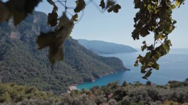 Kabak 'taki Sea Valley plajı, Fethiye, Türkiye