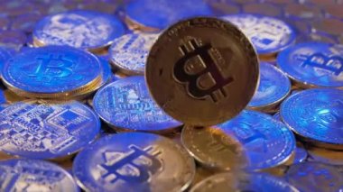 Btc sikke üzerinde bitcoins iplik parlayan altın