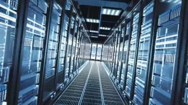 Konsept: raf sunucuları Through hareket bilgi akışı dijitalleştirme