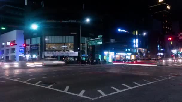 Industriezentrum überfüllt belebte Stadtlandschaft in Asien Transport Straßenleben — Stockvideo