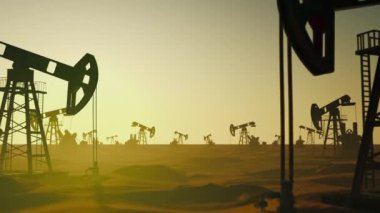 Küresel ekoloji fabrikası benzinli petrol üretim aşaması alan petrol pompalama