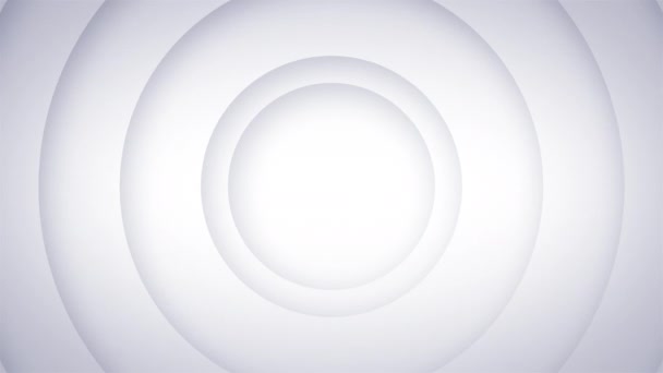 Minimalny styl animowany Bright Circle Contemporary Art Vj pętla tła Able 4k — Wideo stockowe