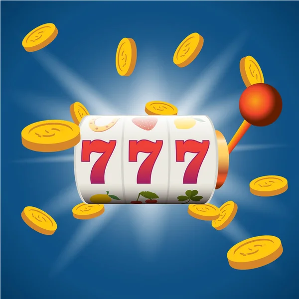 Big Win Slots 777 Bannière Casino — Image vectorielle