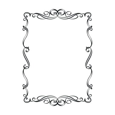 Klasik kaligrafik çerçeve