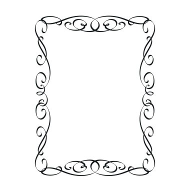 Klasik kaligrafik çerçeve