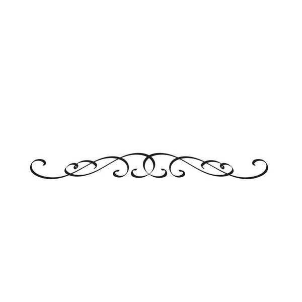 Елемент каліграфічний дизайну — стоковий вектор