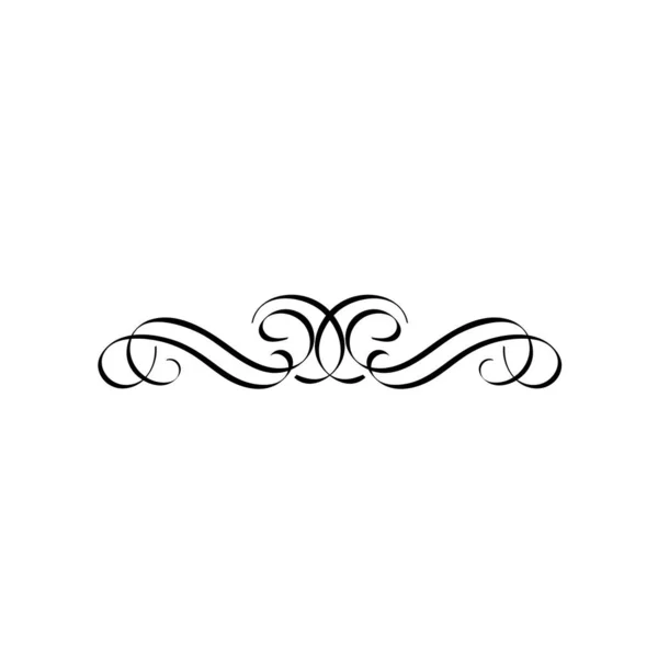 Calligrafisch ontwerpelement — Stockvector