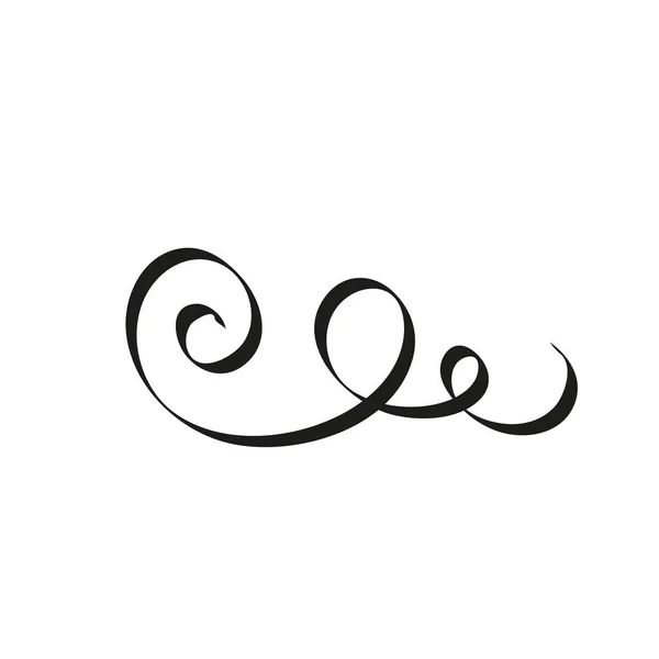 Elemento di design calligrafico — Vettoriale Stock