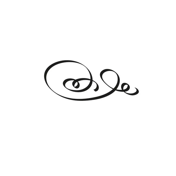 Element wzornictwa kaligraficznego — Wektor stockowy