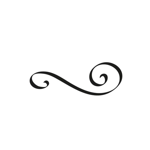 Calligraphic design element — Stock Vector