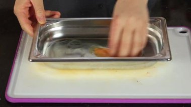 Ev yapımı cordon bleu mutfak içinde hazırlama 