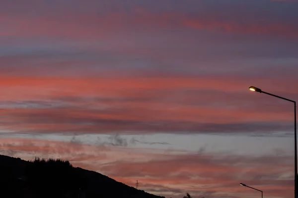 터키 이즈미 르, 우르에 있는 석양 풍경. — 스톡 사진