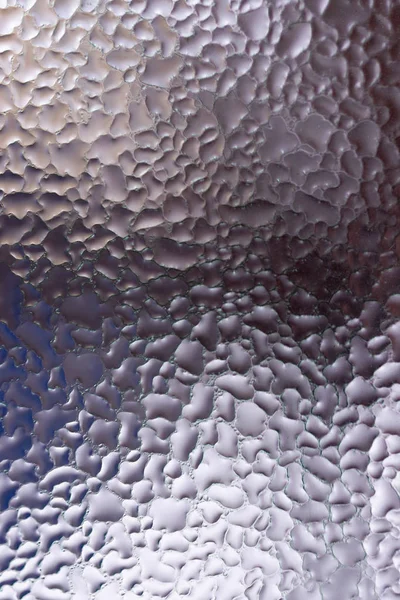 Vattendroppar Glasfönster Tätt Ihop Med Suddig Bakgrund Droppar Makro Kondensera — Stockfoto