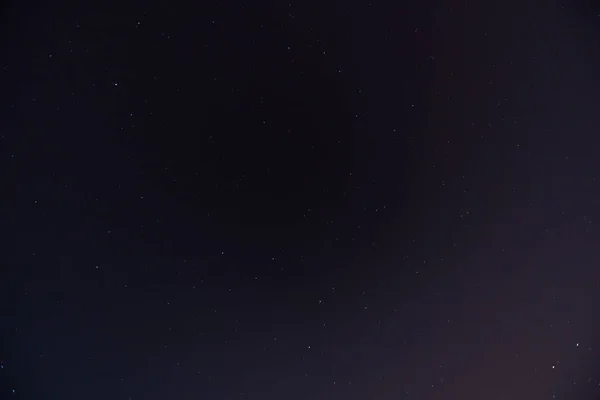 Ciel Étoilé Nocturne Avec Beaucoup Étoiles Constellations Dans Ville Lumières — Photo