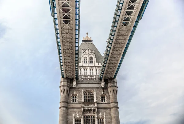 Μια Διαφορετική Άποψη Της Tower Bridge Στο London — Φωτογραφία Αρχείου
