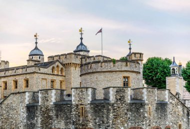 Kule London.Unesco Dünya Mirası. İngiltere'de. İngiltere