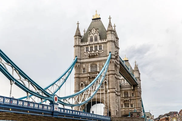 Tower Bridge (1886-1894) an iconic symbol of London.Tower Bridge is close to Tower of London. UK