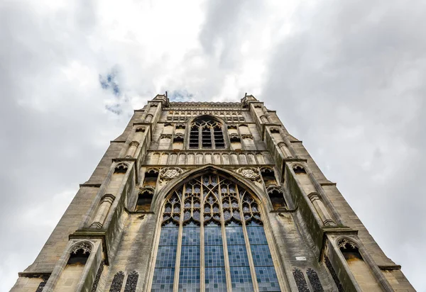 Beautiful View Tower Typical English Cathedral Norwich United Kingdom — Stock Photo, Image