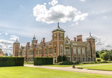 Büyük manor house Blickling köyü kuzeyinde Aylsham ilçe Norfolk, İngiltere, Birleşik Krallık'ta salonda Blickling