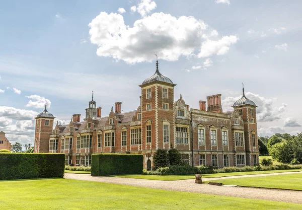 Μεγάλο Αρχοντικό Blickling Hall Στο Χωριό Των Blickling Βόρεια Του — Φωτογραφία Αρχείου