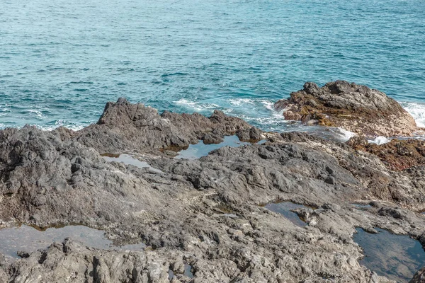 View Volcanic Shore Island Tenerife Canary Islands — Stock Photo, Image