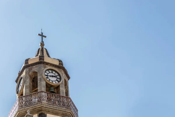 Şehir Orotova Tenerife Adası Concepcion Kilisesi Nin Çan Kulesi — Stok fotoğraf