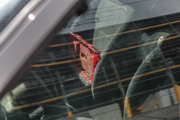 Toolbox Car Located Right Front Seat Seen — Stock Photo, Image