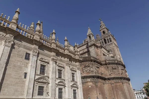 Catedral Sevilla Santa Maria Sede Uno Los Hitos Ciudad España —  Fotos de Stock